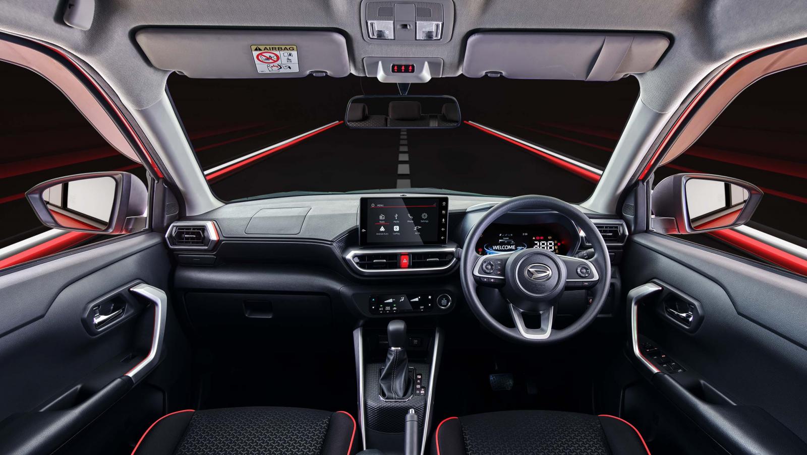 interior Daihatsu Rocky baru di indonesia