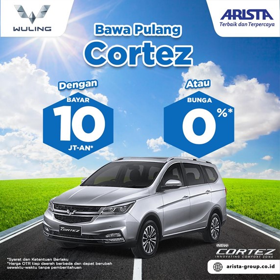 Promo mobil Wuling Cortez Indonesia