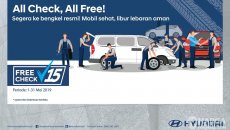 Sambut Mudik, Hyundai Gelar Program Pemeriksaan Gratis 15 Pekerjaan